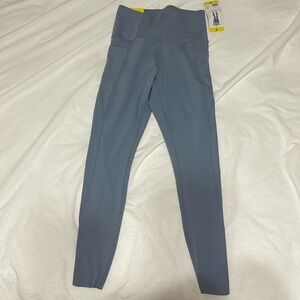 High rise brushed leggings